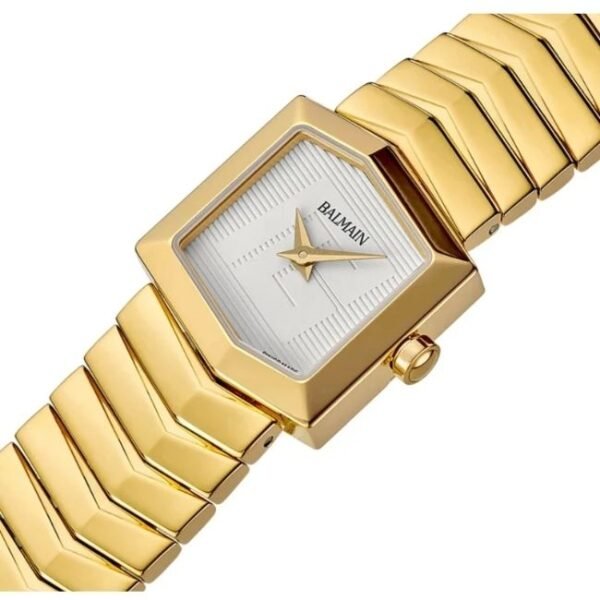 Balmain Taffetas Stainless Steel Gold Women Watch B46503328