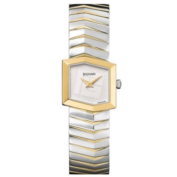 Balmain Taffetas Stainless Steel Two Tone Women Watch B46523928