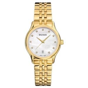 Balmain  Stainless Steel Gold Women Watch B83503386
