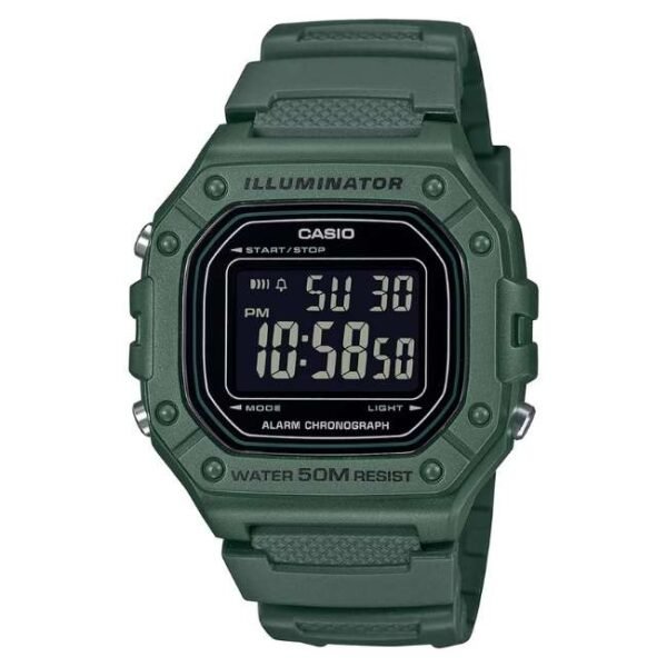 Casio Youth Resin Green Unisex Watch D394