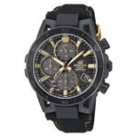 Casio Edifice Suede Black Men Watch ED641