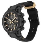 Casio Edifice Suede Black Men Watch ED641