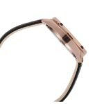 Casio Edifice Leather Black Men Watch ED665