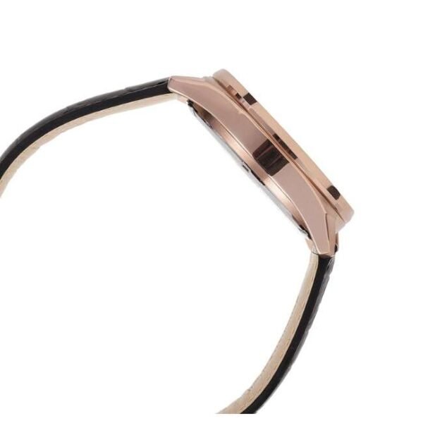 Casio Edifice Leather Black Men Watch ED665