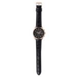 Casio Edifice Leather Black Men Watch ED665