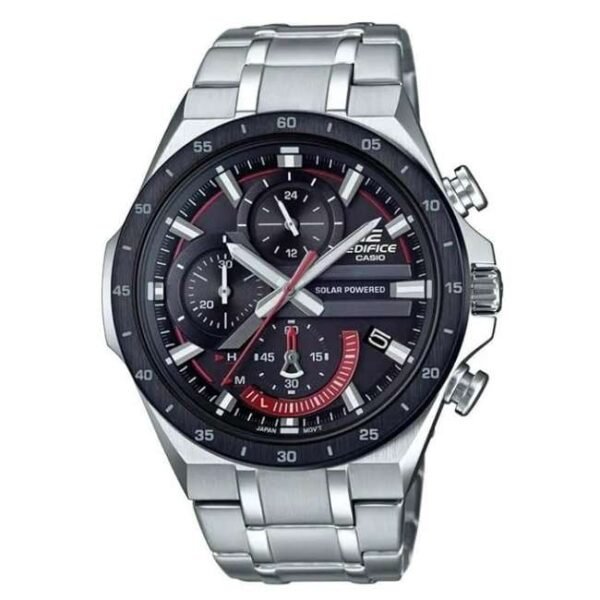 Casio Edifice Stainless Steel Silver Men Watch EX487
