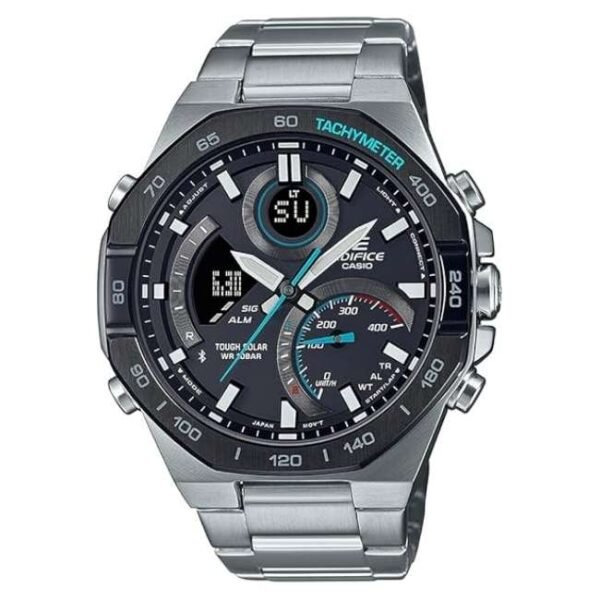 Casio Edifice Stainless Steel Silver Men Watch EX554