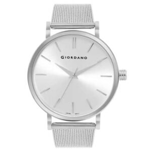 Giordano Silver Men Mesh Metal Watch GZ-50108-11