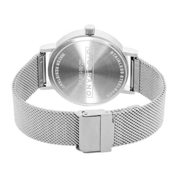Giordano Black Men Mesh Metal Watch GZ-50108-22