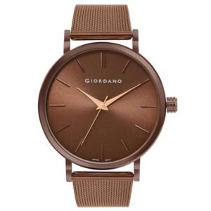 Giordano Brown Men Stainless Steel Watch GZ-50109-22