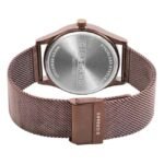 Giordano Brown Men Mesh Metal Watch GZ-50111-33