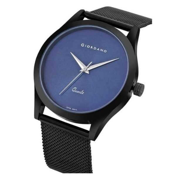 Giordano Blue Men Mesh Metal Watch GZ-50111-44