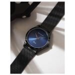 Giordano Blue Men Mesh Metal Watch GZ-50111-44