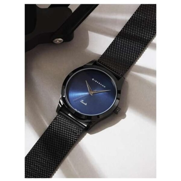 Giordano Blue Men Mesh Metal Watch GZ-50111-44