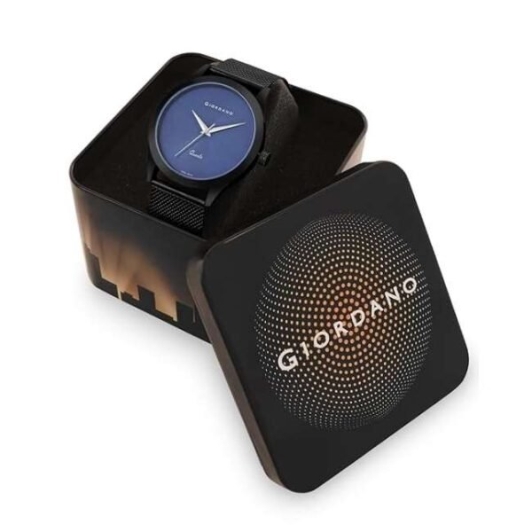 Giordano Blue Men Mesh Metal Watch GZ-50111-44
