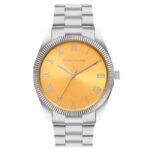 Giordano Silver Orange Men Metal Watch GZ-50112-11A