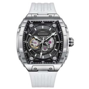 Giordano White Men Silicone Watch GZ-50119-02