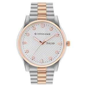Giordano Silver Rosegold Men Metal Watch GZ-50122-33
