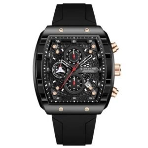 Giordano Black Men Silicone Watch GZ-50123-01