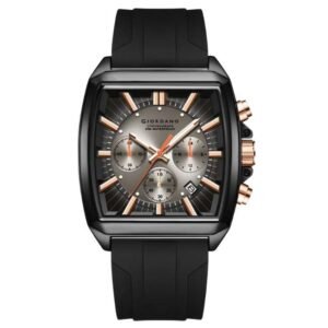 Giordano Black Men Silicone Watch GZ-50124-01