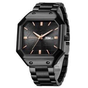 Giordano Black Men Metal Watch GZ-50126-11