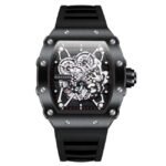 Giordano Black Men Silicone Watch GZ-50127-01