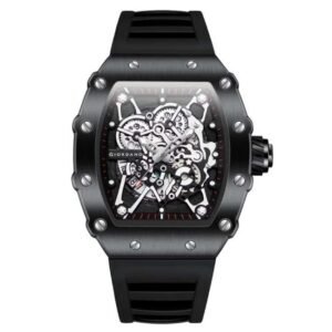 Giordano Black Men Silicone Watch GZ-50127-01