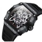 Giordano Black Men Silicone Watch GZ-50127-01