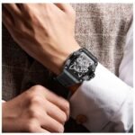 Giordano Black Men Silicone Watch GZ-50127-01