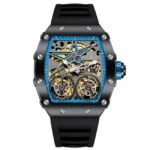 Giordano Black Blue Men Silicone Watch GZ-50128-01