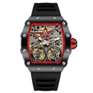 Giordano Black Red Men Silicone Watch GZ-50128-02