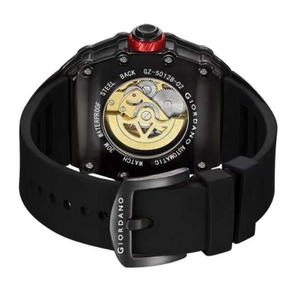 Giordano Black Red Men Silicone Watch GZ-50128-02