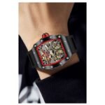 Giordano Black Red Men Silicone Watch GZ-50128-02
