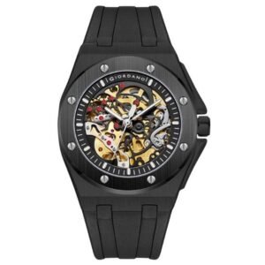 Giordano Black Men Silicone Watch GZ-50129-01