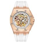 Giordano White Men Silicone Watch GZ-50129-04