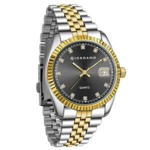 Giordano Silver Gold Men Metal Watch GZ-50133-11
