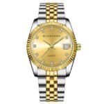 Giordano Silver Gold Men Metal Watch GZ-50133-33