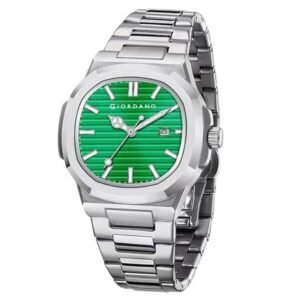 Giordano Silver Green Men Metal Watch GZ-50134-44