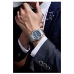 Giordano Silver Blue Men Metal Watch GZ-50134-55