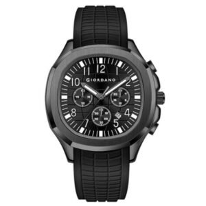 Giordano Black Men Silicone Watch GZ-50143-01