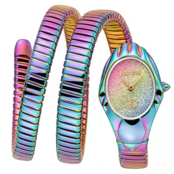 Just Cavalli Signature Snake Quartz Women 35 mm JC1L184M0095 Limited Edition