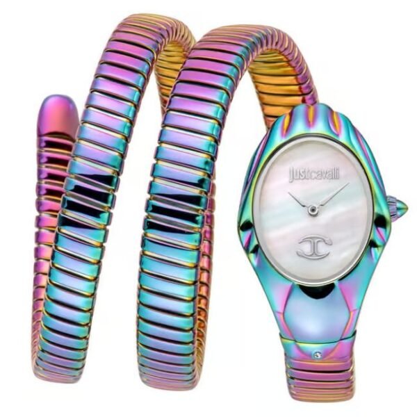 Just Cavalli Signature Snake Quartz Women 35 mm JC1L184M0105 Limited Edition