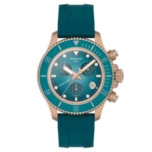 tissot seastar 1000 rubber blue men's watch/unisex watch t1202173704100