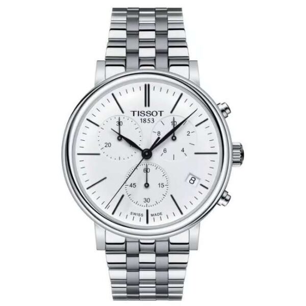 Tissot Carson Premium Chronograph 41mm Silver | T1224171101100