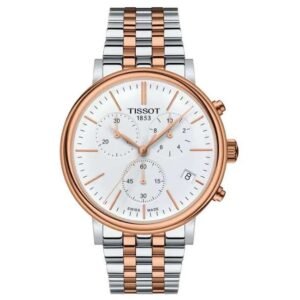 tissot carson stainless steel multi men watch t1224172201100