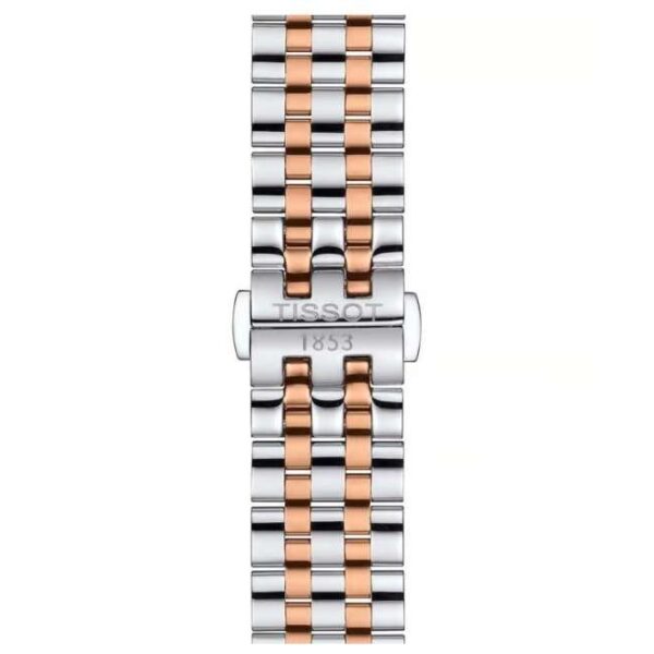 Tissot Carson Premium Chronograph | Two-Tone Rose Gold | White Dial | T1224172201100