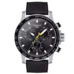 tissot t-sport textile black men  watch t1256171705102