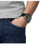 tissot t-sport textile black men  watch t1256171705102