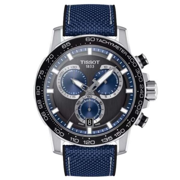 tissot t-sport textile black men watch t1256171705103