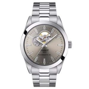 tissot classic contemporary stainless steel pvd grey men  watch t1274071108100